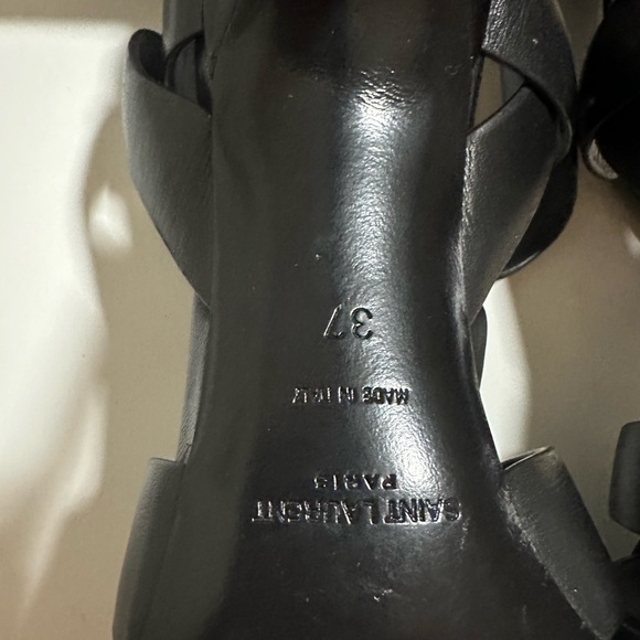 Saint Laurent black Tributes - Picture 13 of 15